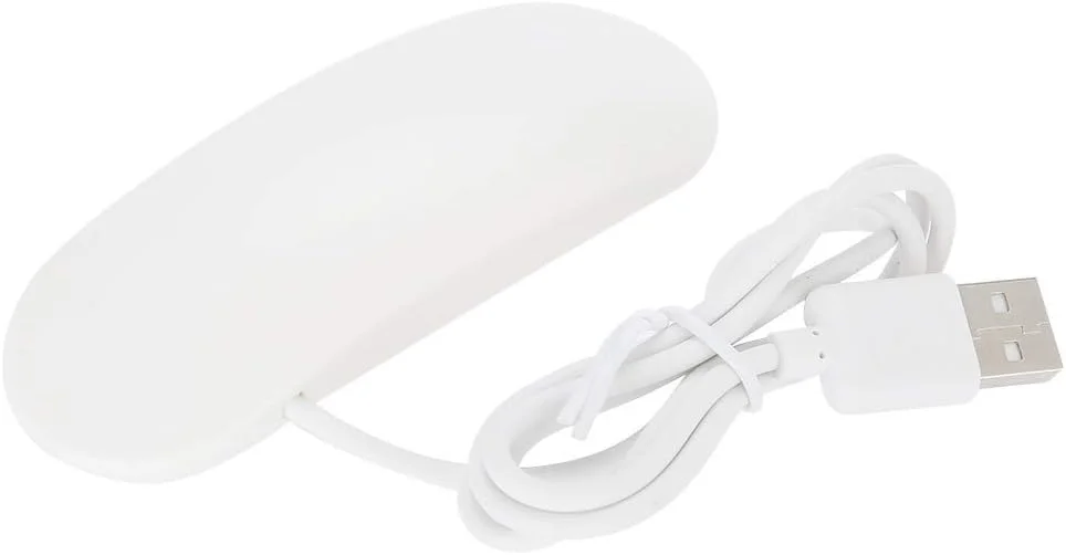 دستگاه خشک کن ناخن کوچک، دستگاه نور درمانی UV قابل حمل، لامپ LED کوچک ناخن، ابزار لاک ناخن، لامپ پخت لاک ناخن برای لاک های ژلی