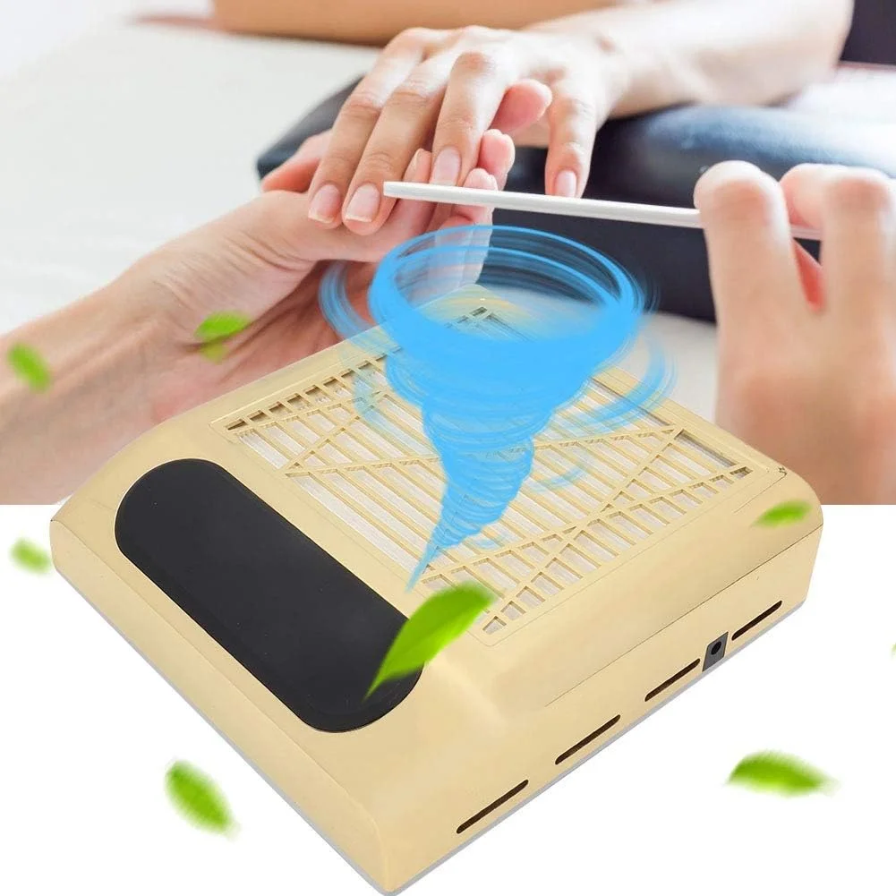 دستگاه مکنده گرد و غبار ناخن 80 وات، جمع کننده گرد و غبار ناخن، میز استخراج گرد و غبار، ابزار مانیکور و لوازم جانبی ناخن با مکش قوی