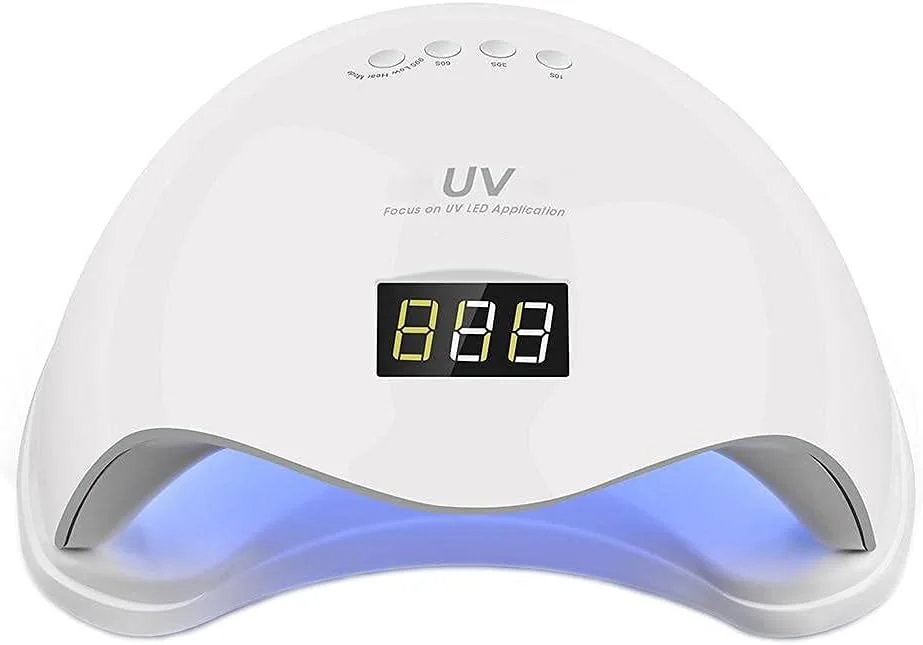 دستگاه خشک کن لاک ناخن حرفه ای هوشمند 48 وات 24 LED با سنسور اتوماتیک، مناسب برای مانیکور و پدیکور