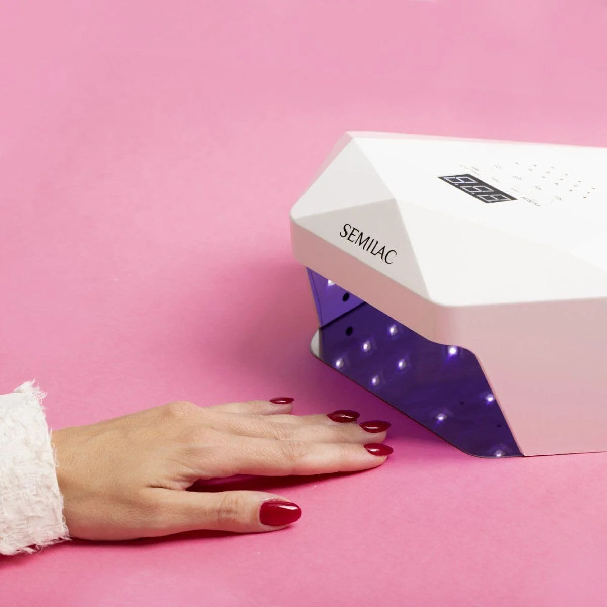 دستگاه خشک کن لاک ژل یو وی ال ای دی سمیلاک 36/54 وات