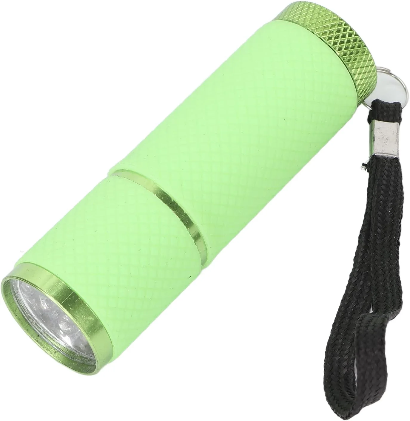 چراغ قوه خشک کن ناخن LED، طراحی ارگونومیک و مقاوم در برابر سایش، مناسب برای تثبیت نگین (سبز)