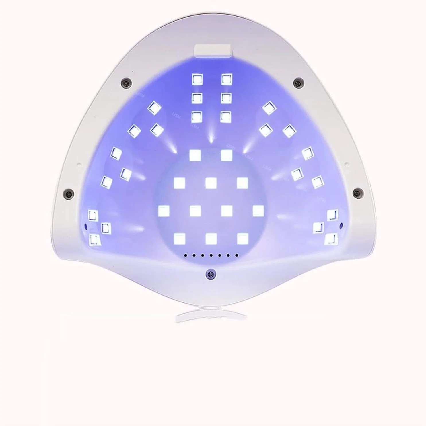 دستگاه خشک کن لاک ناخن LED مدل 80 وات مناسب برای مانیکور، خشک کننده حرفه ای لاک ژل با 36 لامپ LED، دارای تایمر و سنسور هوشمند برای مانیکور و پدیکور (رنگ: سفید 80 وات) دستگاه خشک کن لاک ناخن LED مدل 80 وات مناسب برای مانیکور، خشک کننده حرفه ای لاک ژل با 36 لامپ LED، دارای تایمر و سنسور هوشمند برای مانیکور و پدیکور (رنگ: سفید 80 وات)