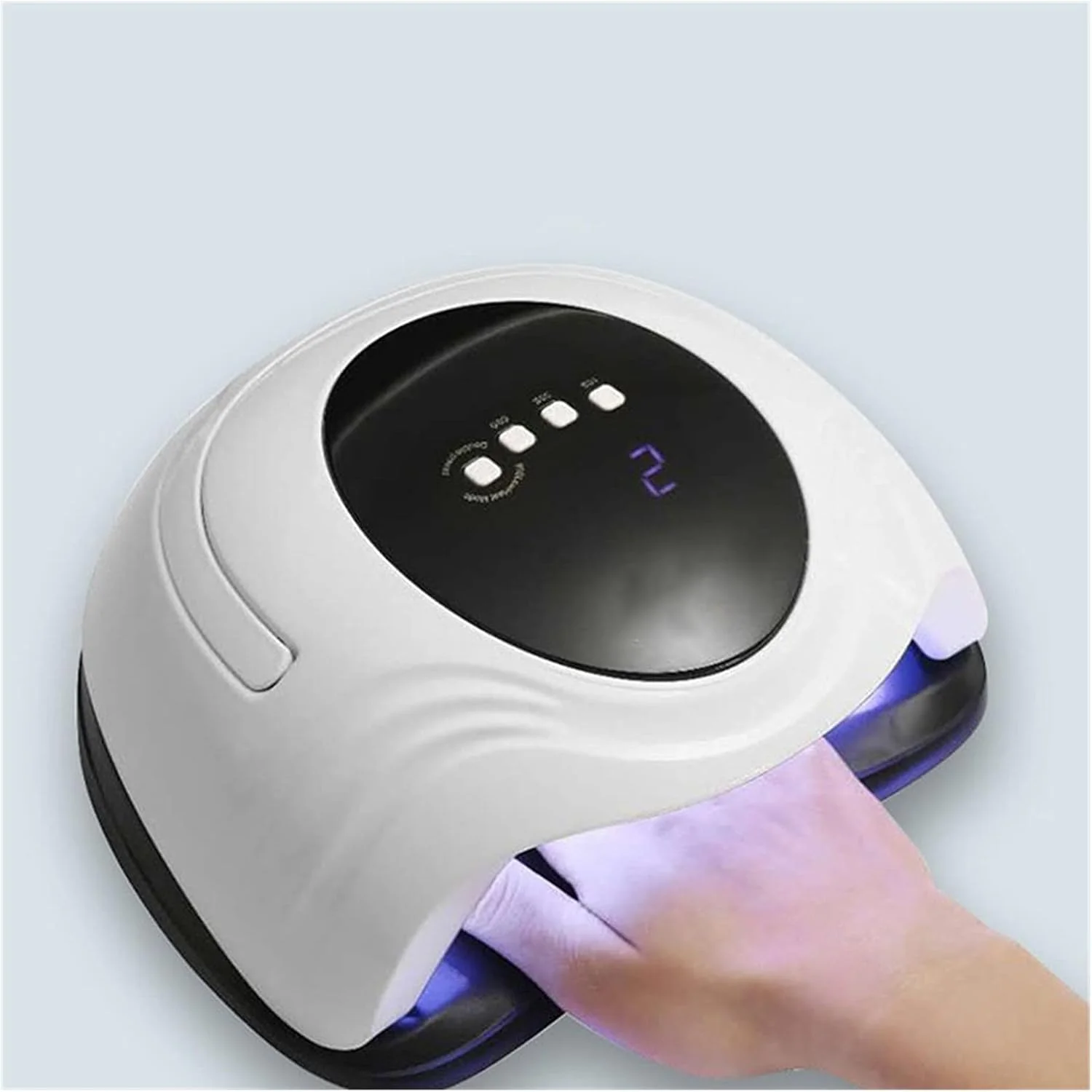دستگاه خشک کن لاک ناخن LED با 36 لامپ LED، خشک کردن سریع انواع ژل ناخن، سنسور حرکتی، تایمر 10/30/60/99 ثانیه، مناسب برای مانیکور و پدیکور