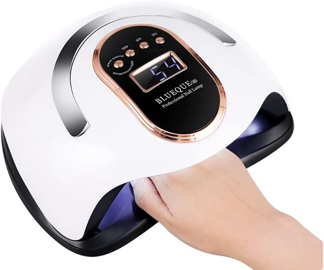 دستگاه خشک کن لاک ناخن 168 وات با منابع نور دوگانه LED و UV و تنظیمات 4 زمانه دستگاه خشک کن لاک ناخن 168 وات با منابع نور دوگانه LED و UV و تنظیمات 4 زمانه