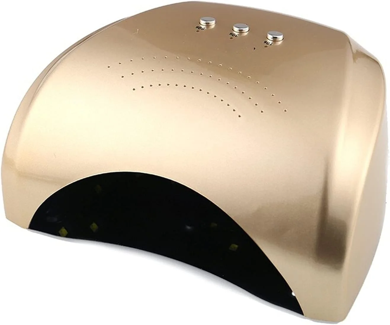 دستگاه خشک کن لاک ناخن ال ای دی 36 وات با نور سفید، مناسب برای خشک کردن سریع لاک ژل، ابزار طراحی ناخن برای مانیکور و پدیکور (رنگ: طلایی) دستگاه خشک کن لاک ناخن ال ای دی 36 وات با نور سفید، مناسب برای خشک کردن سریع لاک ژل، ابزار طراحی ناخن برای مانیکور و پدیکور (رنگ: طلایی)