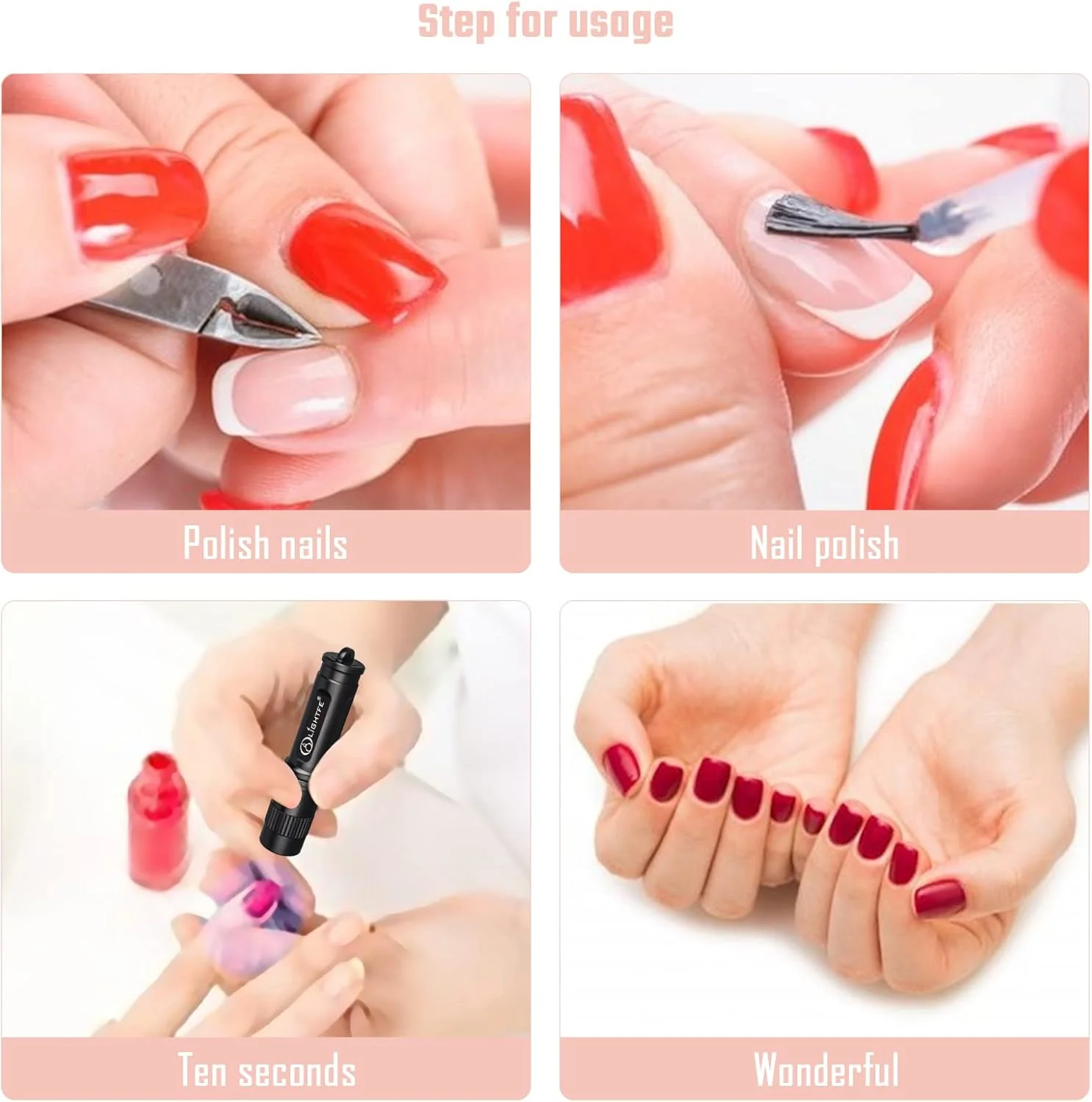 چراغ UV LED کوچک LIGHTFE UV101D، خشک کننده سریع و حرفه ای ناخن UV، چراغ فرابنفش قابل حمل برای خشک کردن لاک ژل ناخن، مناسب برای ابزار طراحی ناخن و ترمیم ناخن چراغ UV LED کوچک LIGHTFE UV101D، خشک کننده سریع و حرفه ای ناخن UV، چراغ فرابنفش قابل حمل برای خشک کردن لاک ژل ناخن، مناسب برای ابزار طراحی ناخن و ترمیم ناخن