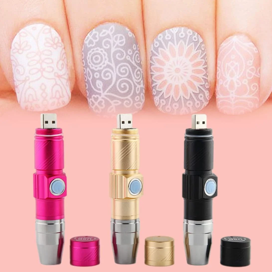 چراغ UV کوچک ناخن، خشک کن LED قابل حمل، چراغ سخت کننده، ابزار پولیش طراحی ناخن، مشکی