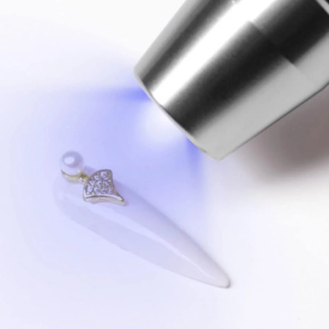 چراغ UV کوچک ناخن، خشک کن LED قابل حمل، چراغ سخت کننده، ابزار پولیش طراحی ناخن، مشکی