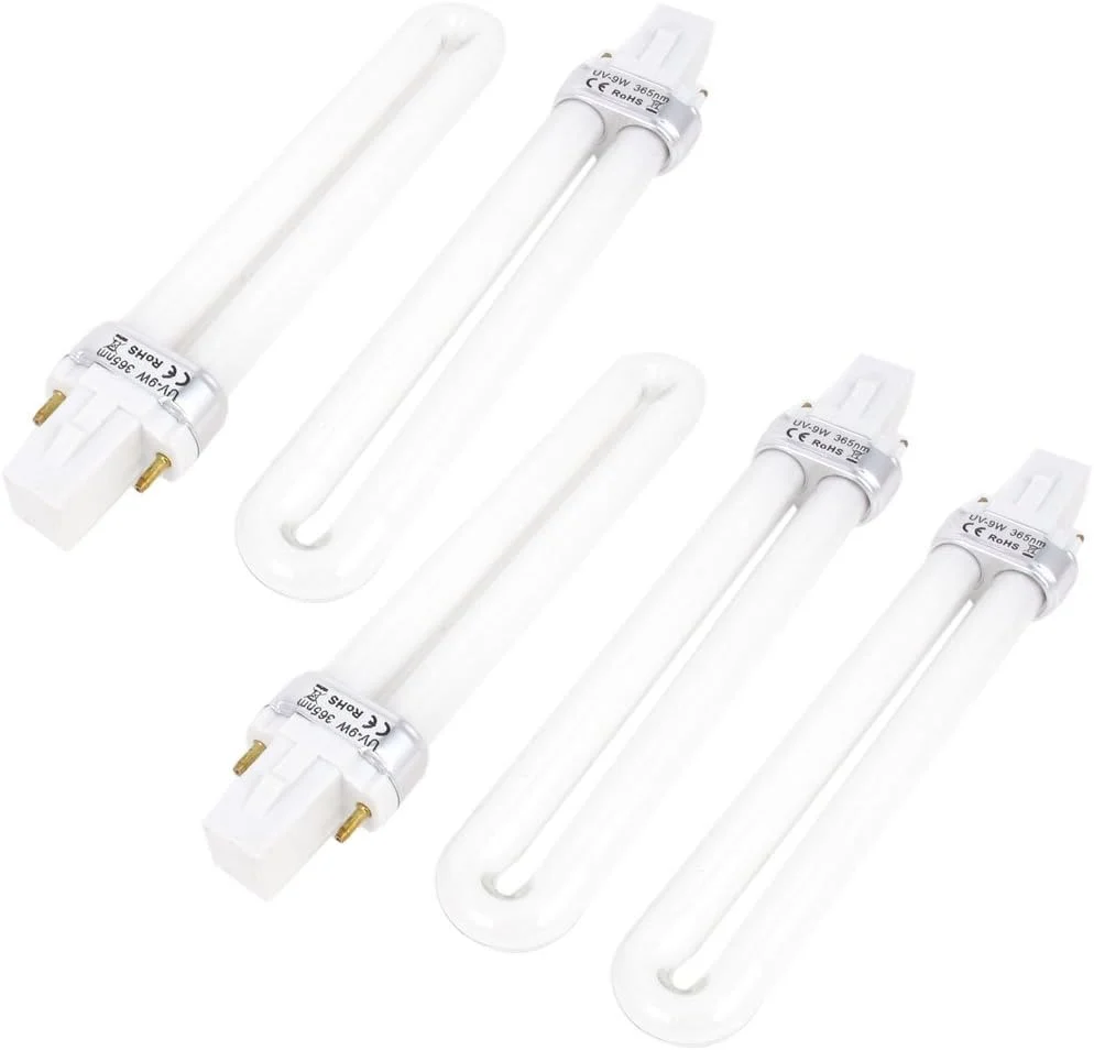 لامپ یو وی ۹ وات جایگزین خشک کن لاک ناخن، ۵ عدد