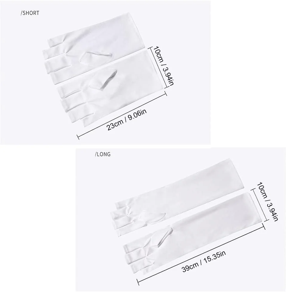 یک جفت دستکش محافظ UV بدون انگشت، محافظت از دست ها در برابر اشعه UV با لامپ خشک کننده لاک ژل ناخن LED، ابزار مانیکور ناخن یک جفت دستکش محافظ UV بدون انگشت، محافظت از دست ها در برابر اشعه UV با لامپ خشک کننده لاک ژل ناخن LED، ابزار مانیکور ناخن