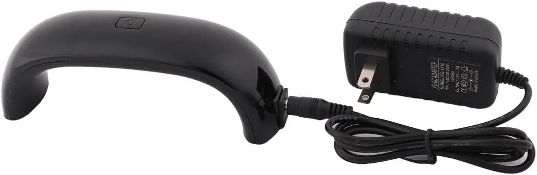 چراغ LED ناخن خشک کن ژل لاک، 9 وات، دوشاخه آمریکایی، پلاستیکی، مناسب ولتاژهای مختلف، مشکی چراغ LED ناخن خشک کن ژل لاک، 9 وات، دوشاخه آمریکایی، پلاستیکی، مناسب ولتاژهای مختلف، مشکی