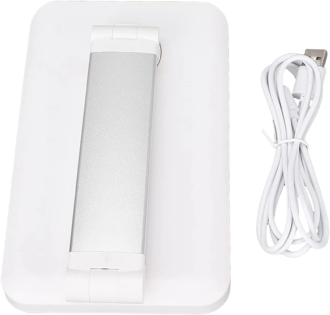 چراغ LED UV ناخن، خشک کن ناخن تاشو، چراغ رومیزی طراحی ناخن، چراغ خشک کننده لاک ژل، دوشاخه USB، حمل آسان برای لاک ژل ناخن، چراغ خشک کننده مناسب برای خانه و سالن ناخن