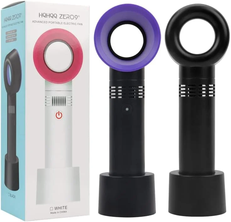 مینی فن خشک کن مژه قابل حمل USB شارژی برای لوازم ضروری اکستنشن مژه (مشکی)