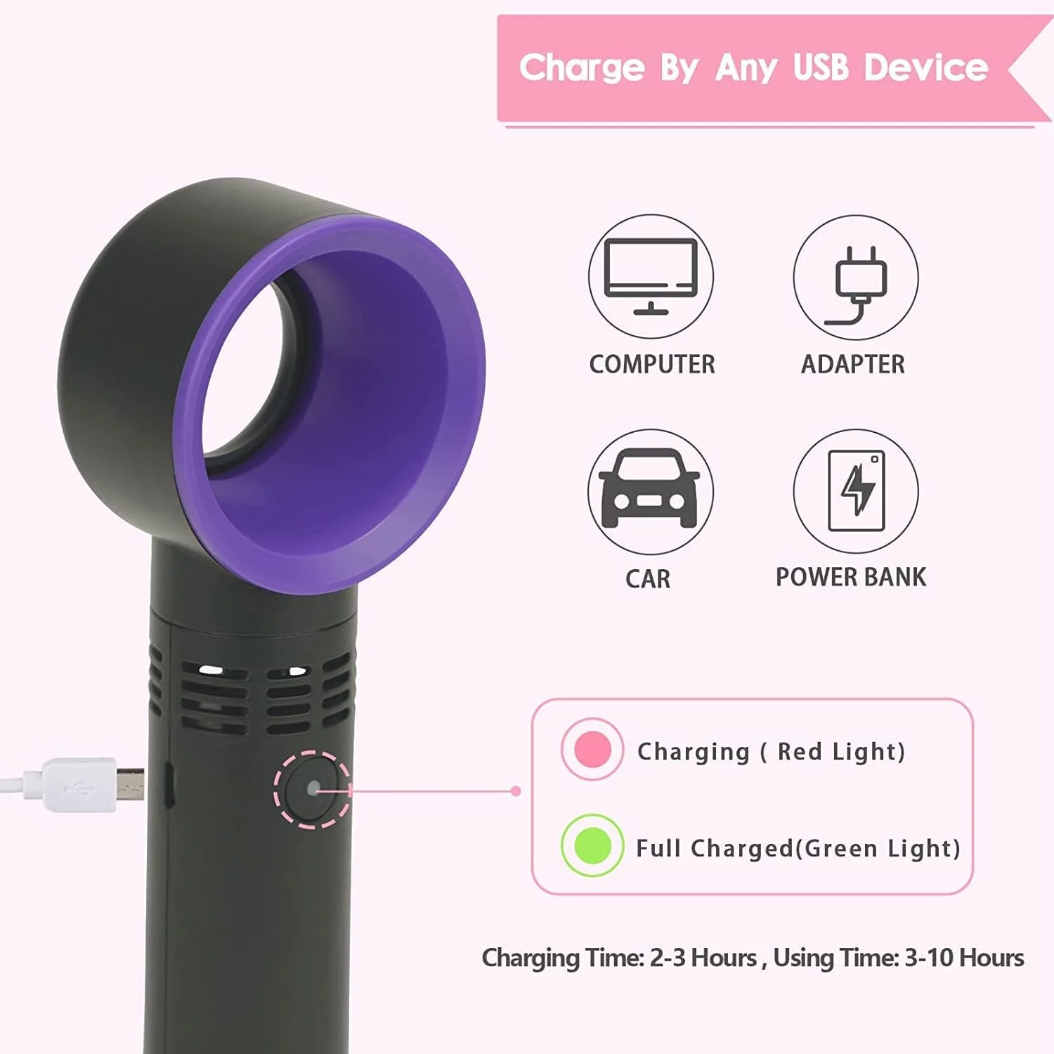 مینی فن خشک کن مژه قابل حمل USB شارژی برای لوازم ضروری اکستنشن مژه (مشکی) مینی فن خشک کن مژه قابل حمل USB شارژی برای لوازم ضروری اکستنشن مژه (مشکی)