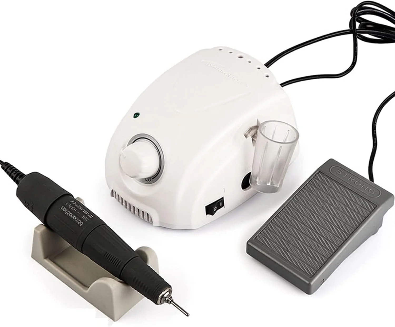 دستگاه پولیش ناخن برقی 35000 دور در دقیقه برای مانیکور پدیکور، ابزار حرفه ای هنر ناخن (اندازه: دوشاخه AU 220 ولت)