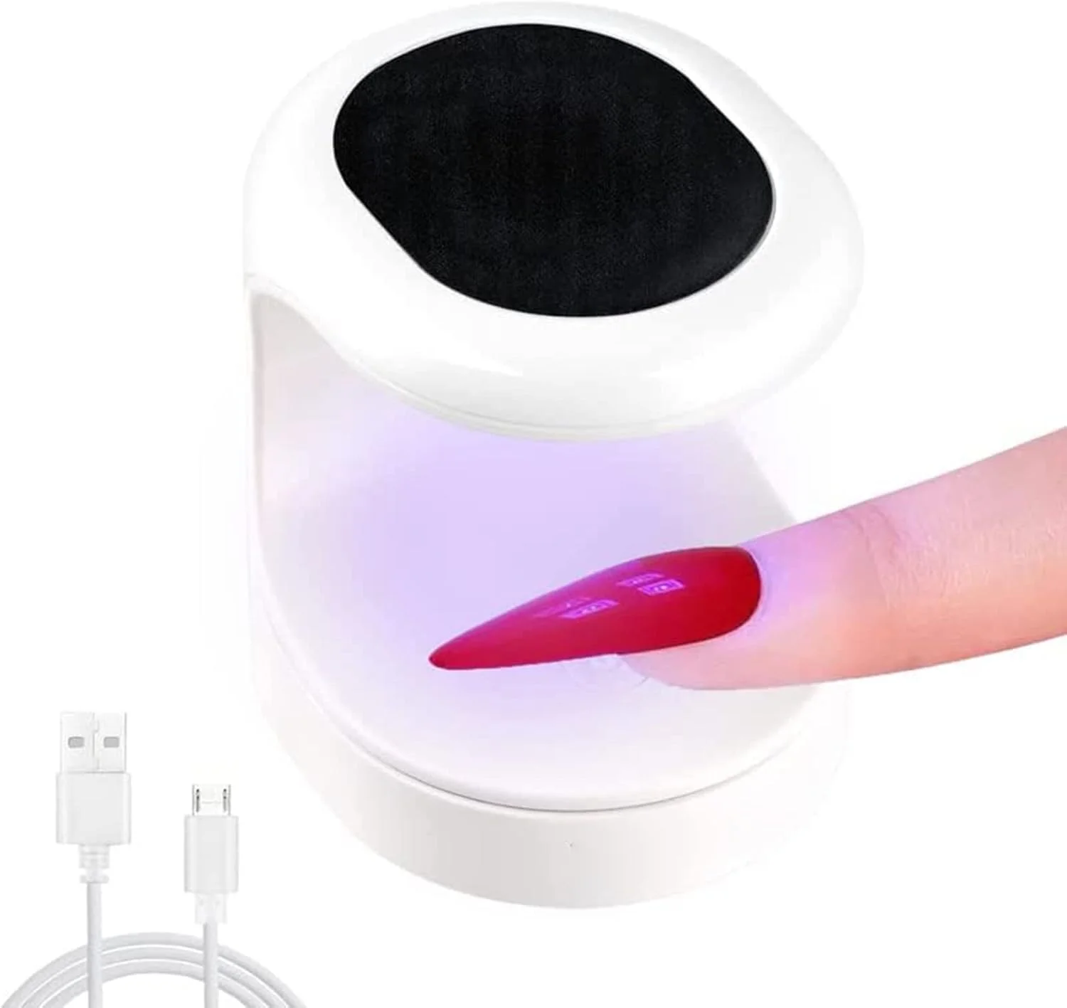 دستگاه خشک کن لاک ناخن Irovami، مینی لامپ UV LED خشک کن لاک ژل UV ابزار طراحی ناخن دستگاه خشک کن لاک ناخن Irovami، مینی لامپ UV LED خشک کن لاک ژل UV ابزار طراحی ناخن