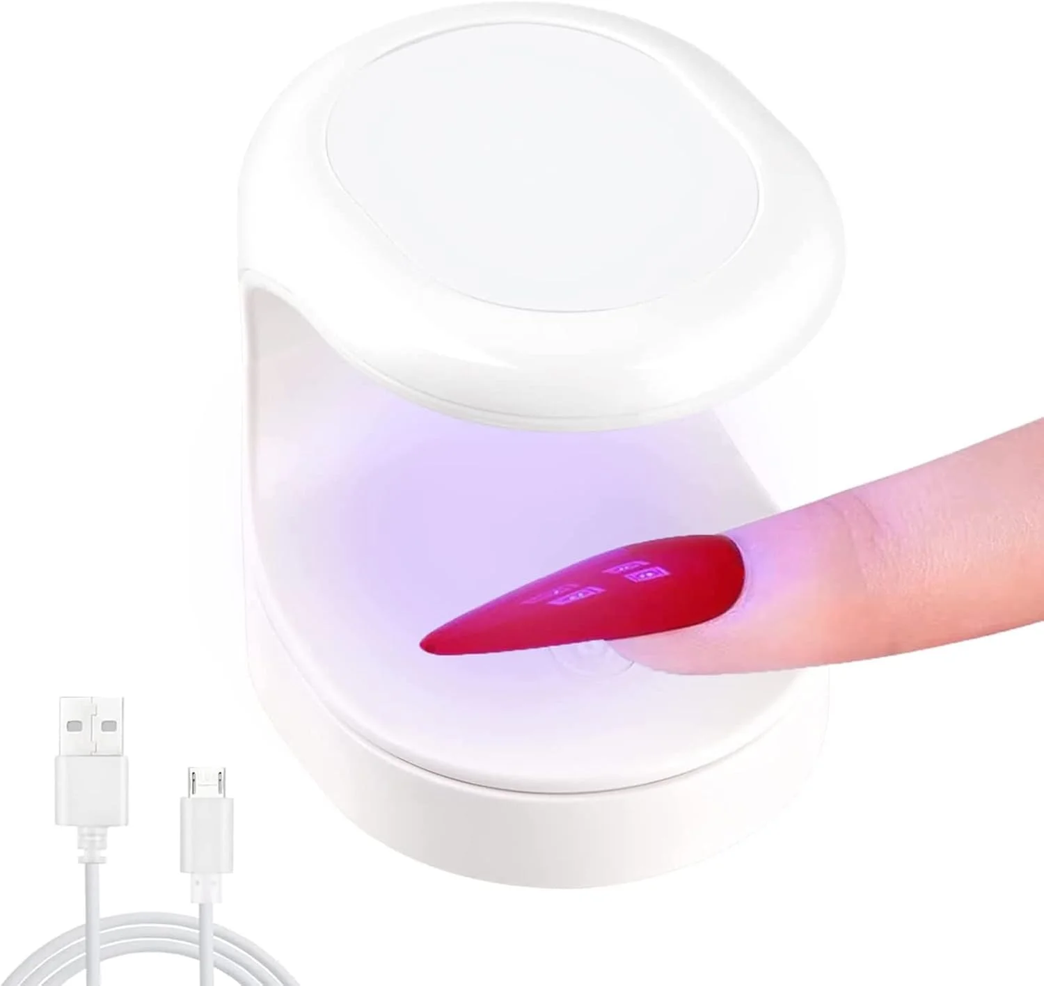 دستگاه خشک کن ناخن Irovami، مینی لامپ UV خشک کن ناخن ژلی، ابزار طراحی ناخن دستگاه خشک کن ناخن Irovami، مینی لامپ UV خشک کن ناخن ژلی، ابزار طراحی ناخن