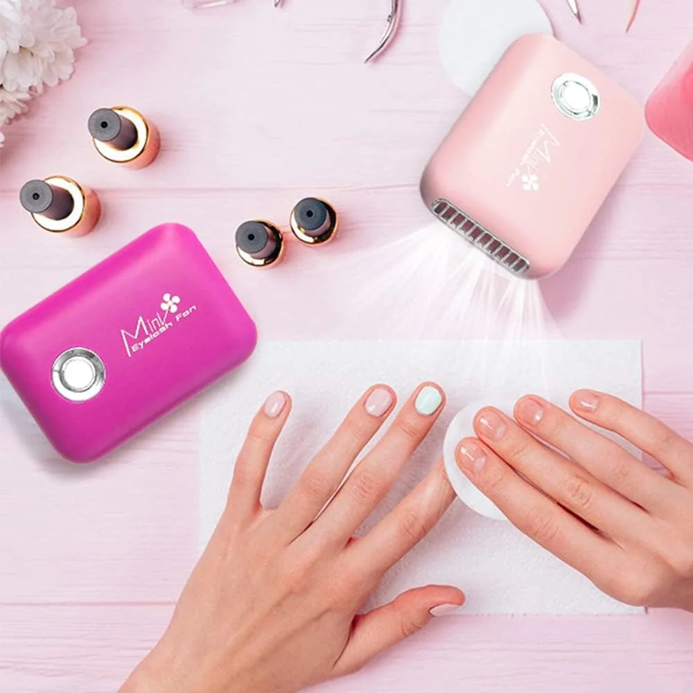 پنکه دستی ایرومی، پنکه کوچک USB برای خشک کردن چسب مژه، فن سریع خشک کن چسب مژه پنکه دستی ایرومی، پنکه کوچک USB برای خشک کردن چسب مژه، فن سریع خشک کن چسب مژه