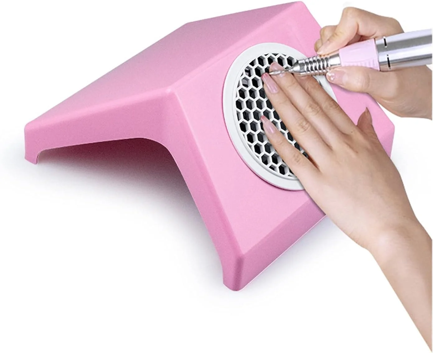 دستگاه جمع کننده گرد و غبار ناخن به سبک ژاپنی، ذرات گرد و غبار ناخن، میز ناخن، تمیز کننده گرد و غبار برای مانیکور، فیلتر ناخن حرفه ای