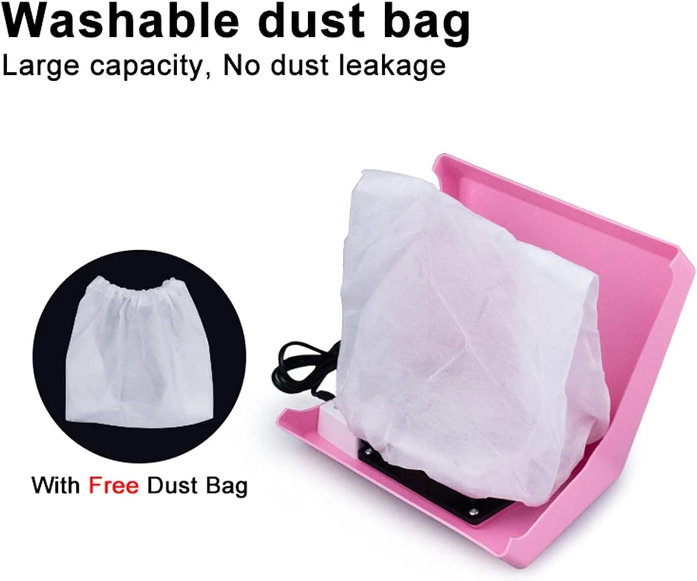 دستگاه جمع کننده گرد و غبار ناخن به سبک ژاپنی، ذرات گرد و غبار ناخن، میز ناخن، تمیز کننده گرد و غبار برای مانیکور، فیلتر ناخن حرفه ای