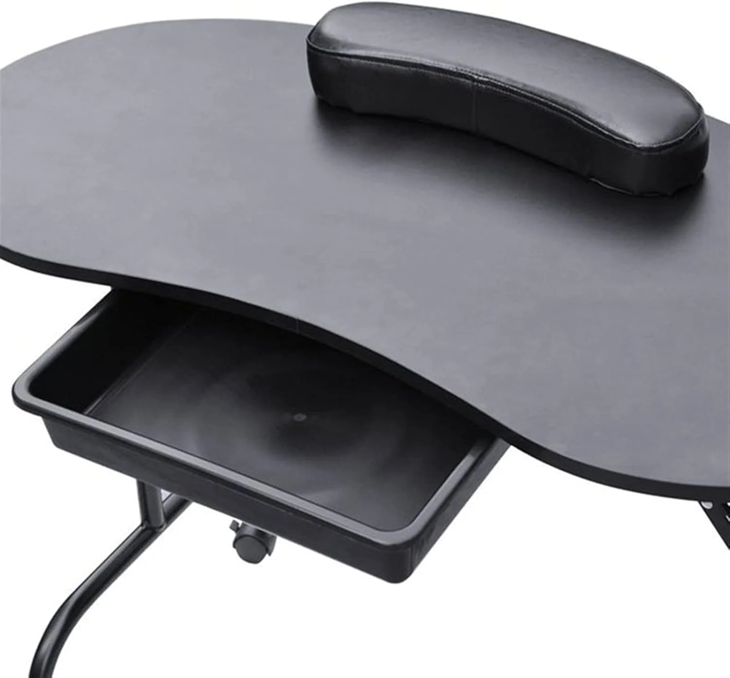 میز ناخن قابل حمل با کیف حمل، تجهیزات سالن زیبایی و اسپا، میز تاشو (رنگ: مشکی) میز ناخن قابل حمل با کیف حمل، تجهیزات سالن زیبایی و اسپا، میز تاشو (رنگ: مشکی)