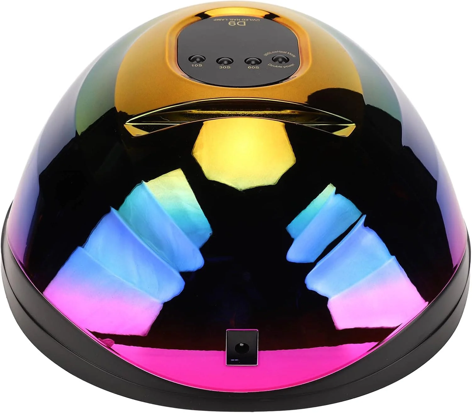 دستگاه خشک کن لاک ژل ناخن LED 150 وات، مناسب برای استفاده حرفه ای، دارای 3 تایمر