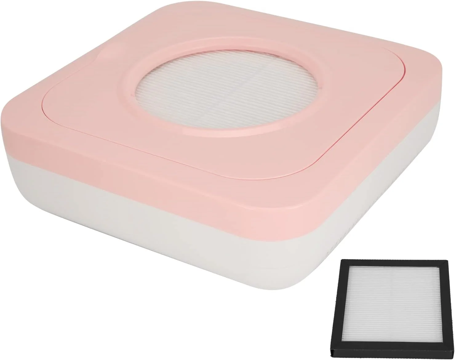 دستگاه جمع کننده گرد و غبار ناخن 80 وات، مکنده قوی برای تجهیزات سالن ناخن با فیلتر