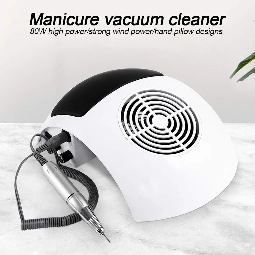 دستگاه دو منظوره جمع کننده گرد ناخن و دریل ناخن 80 وات دستگاه دو منظوره جمع کننده گرد ناخن و دریل ناخن 80 وات