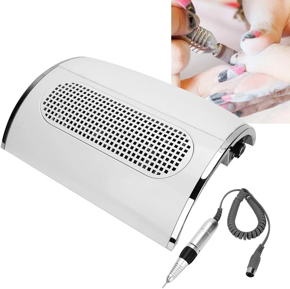 دستگاه مانیکور برقی 60 وات، دستگاه مکنده گرد و غبار ناخن با قدرت بالا مناسب برای سالن های خانگی و ناخن دستگاه مانیکور برقی 60 وات، دستگاه مکنده گرد و غبار ناخن با قدرت بالا مناسب برای سالن های خانگی و ناخن