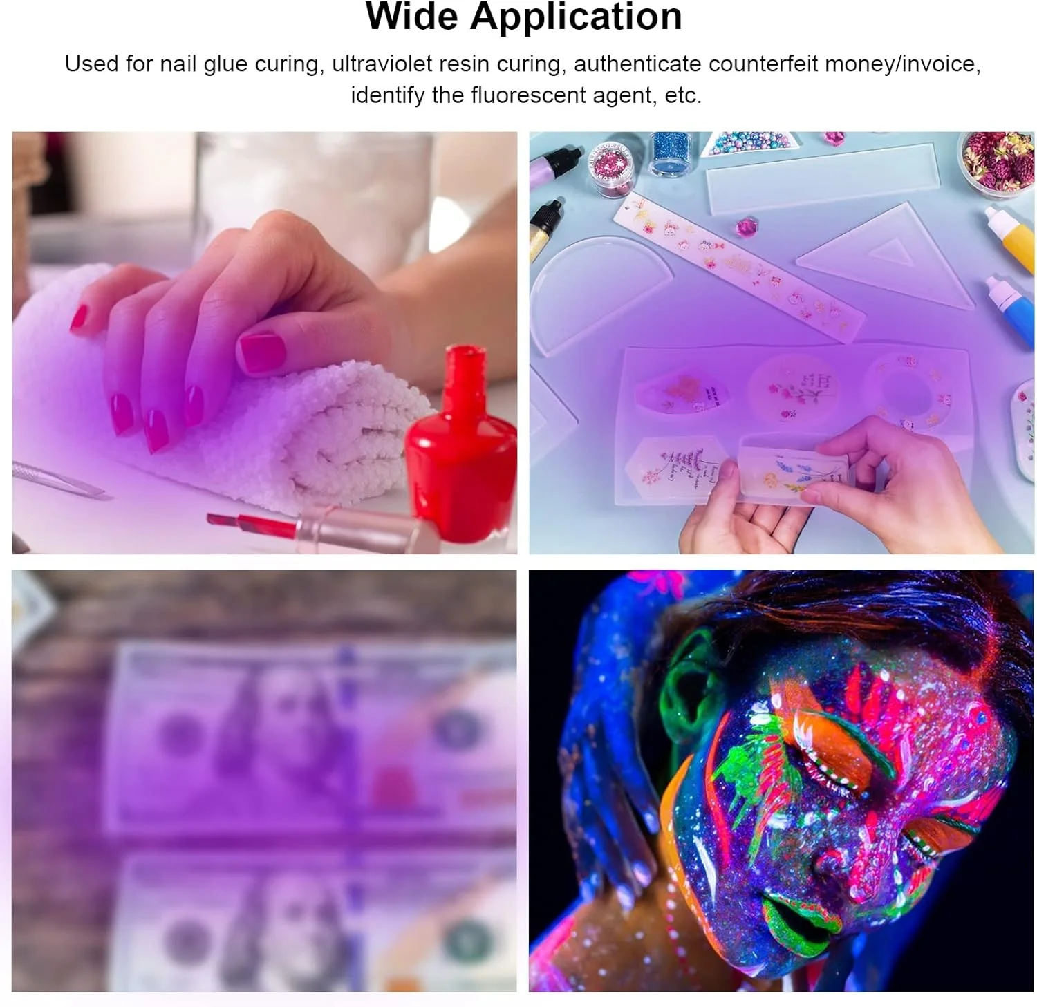 لامپ ناخن UV فائوونو 3 وات 395 نانومتر، خشک کن لاک ژل قابل حمل با سوهان ناخن، نیپر، پوشر کوتیکول، جداکننده و ست ابزار مانیکور لامپ ناخن UV فائوونو 3 وات 395 نانومتر، خشک کن لاک ژل قابل حمل با سوهان ناخن، نیپر، پوشر کوتیکول، جداکننده و ست ابزار مانیکور