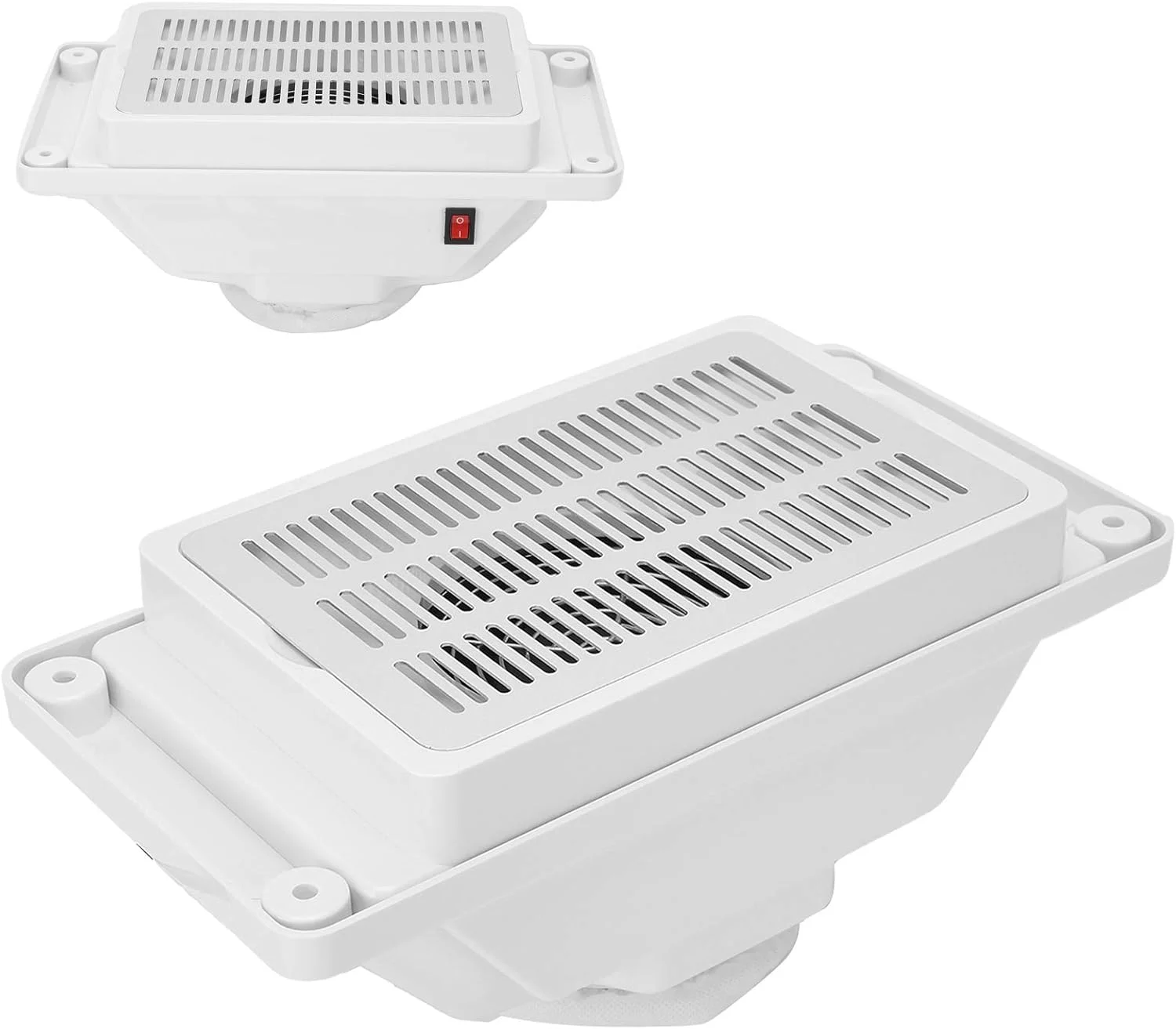 جمع کننده گرد و غبار ناخن 6 وات، جاروبرقی رومیزی بی صدا، ابزار قدرتمند مانیکور