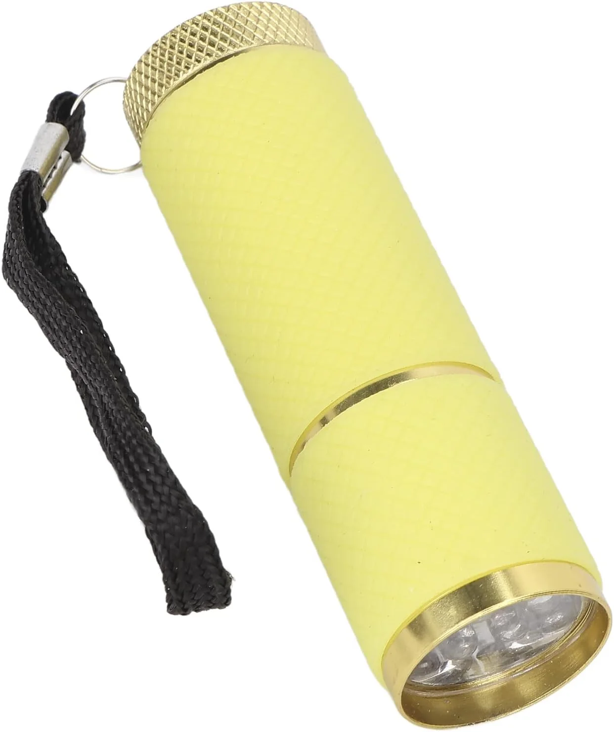 خشک کن ناخن LED، مقاوم در برابر سایش، پایدار، شیک، چراغ قوه ناخن برای تثبیت نگین (زرد)