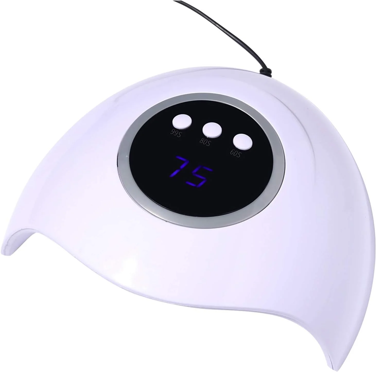 دستگاه خشک کن لاک ناخن UV LED، 54 وات، قابل حمل، خشک کننده سریع لاک ژل برای استفاده حرفه ای در خانه، مدرسه و اداره