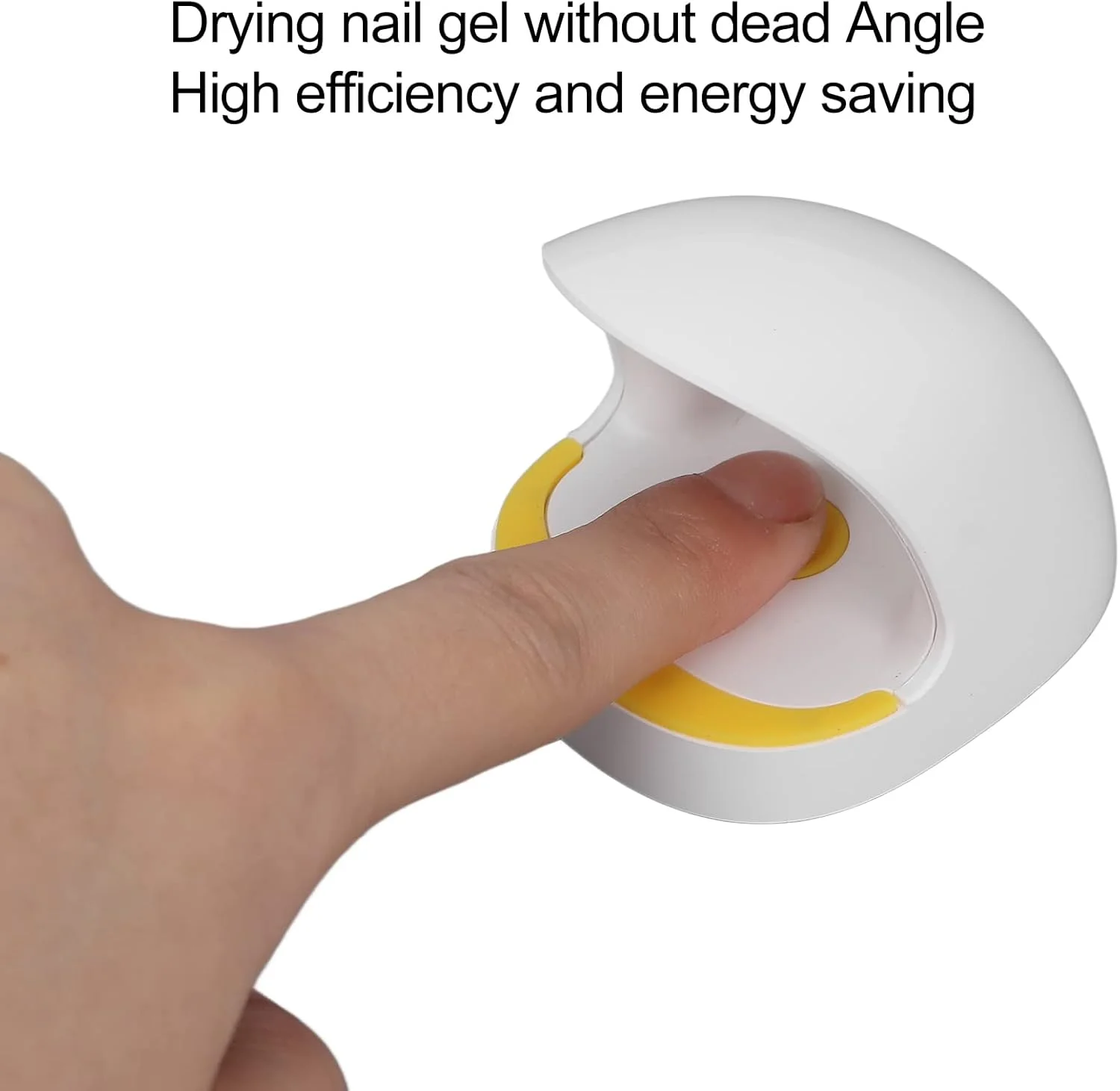 چراغ مراقبت از ناخن، چراغ ال ای دی یو وی ناخن 365 نانومتر 395 نانومتر سفید 6 وات رابط تایپ سی با نورپردازی 360 درجه برای مبتدیان مانیکور چراغ مراقبت از ناخن، چراغ ال ای دی یو وی ناخن 365 نانومتر 395 نانومتر سفید 6 وات رابط تایپ سی با نورپردازی 360 درجه برای مبتدیان مانیکور