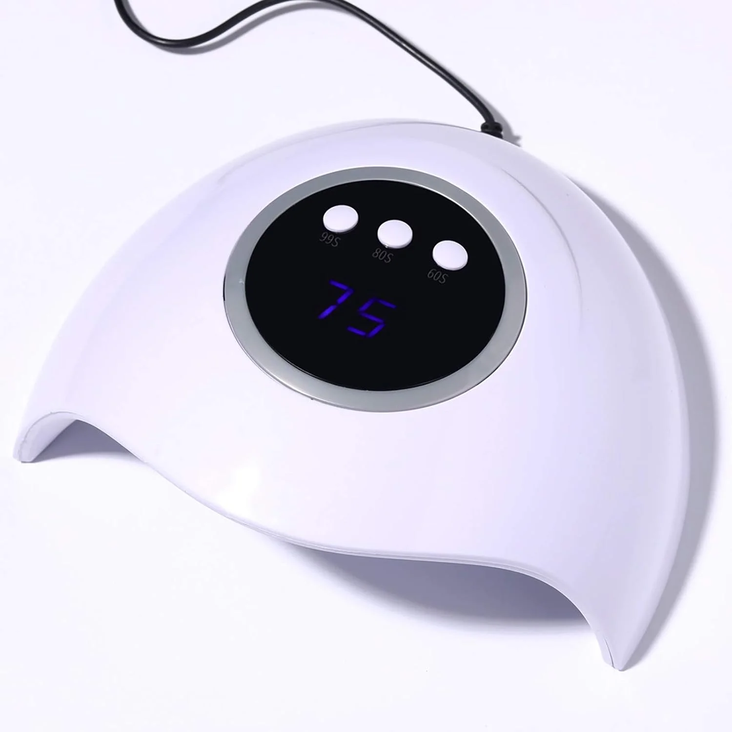 دستگاه خشک کن لاک ناخن UV LED، 54 وات، قابل حمل، خشک کننده سریع لاک ژل برای استفاده حرفه ای در خانه، مدرسه و اداره