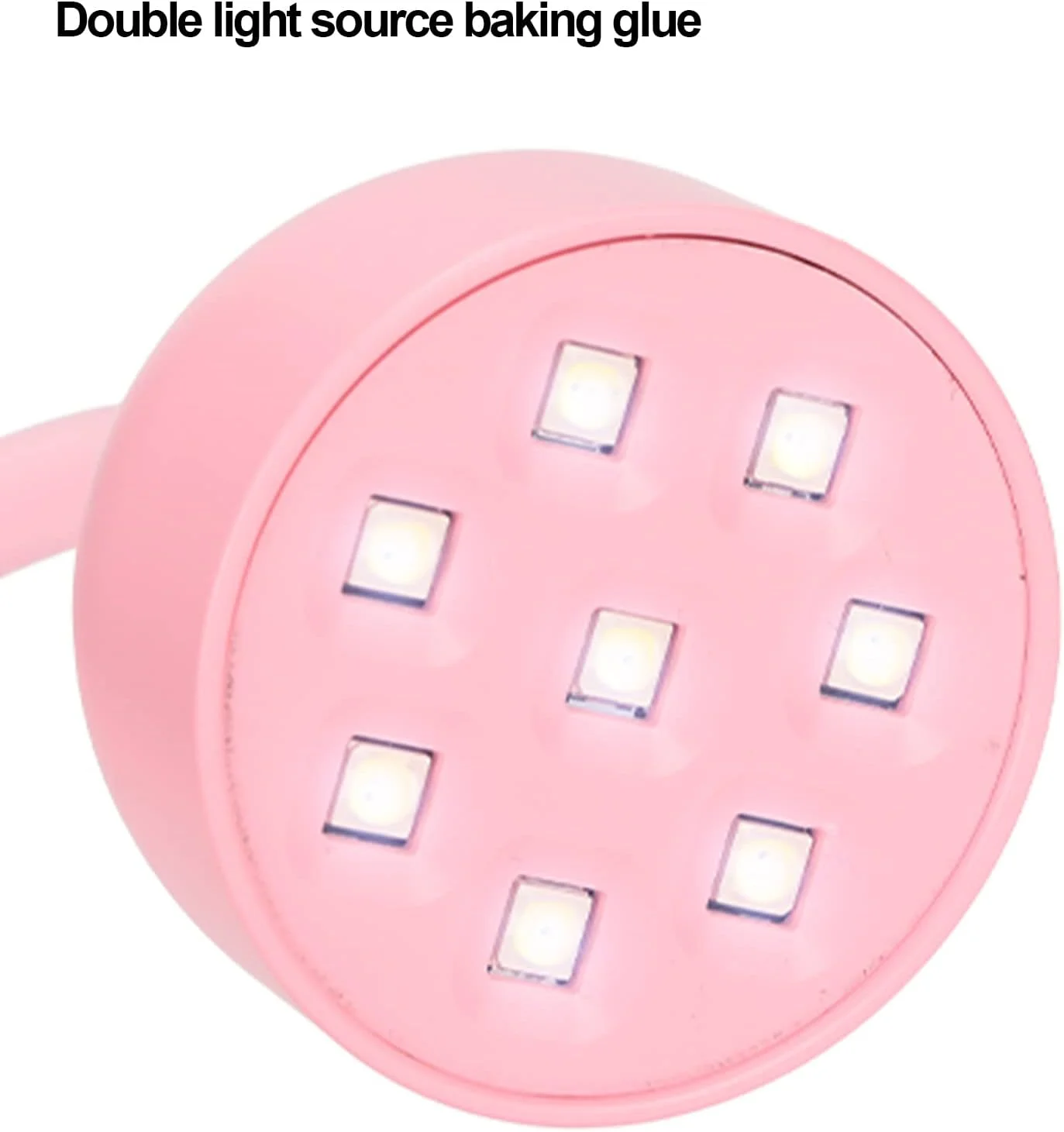 دستگاه خشک کن لاک ناخن، لامپ UV ناخن با 8 عدد تراشه نوری، منبع نور دوگانه، مناسب میز ناخن کار