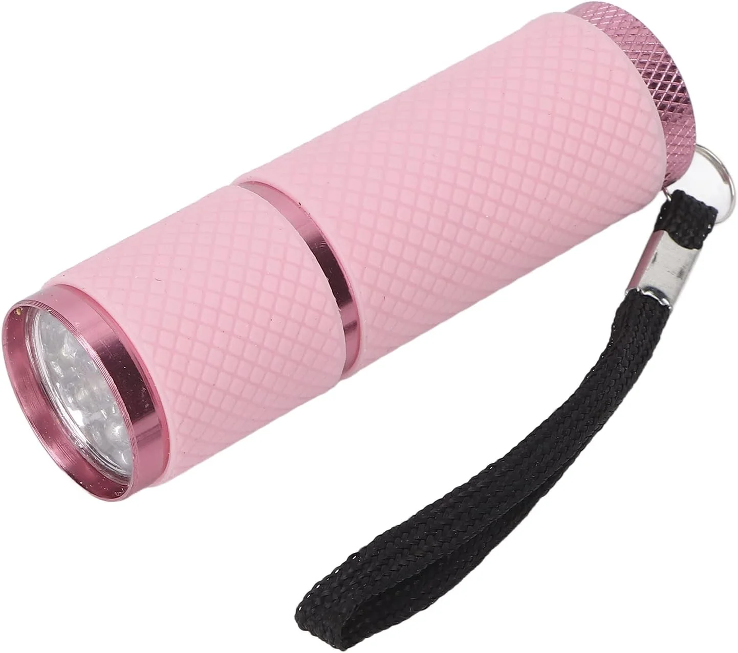 خشک کن ناخن LED، مقاوم در برابر سایش، پایدار، شیک، چراغ قوه ای برای تثبیت نگین (صورتی)