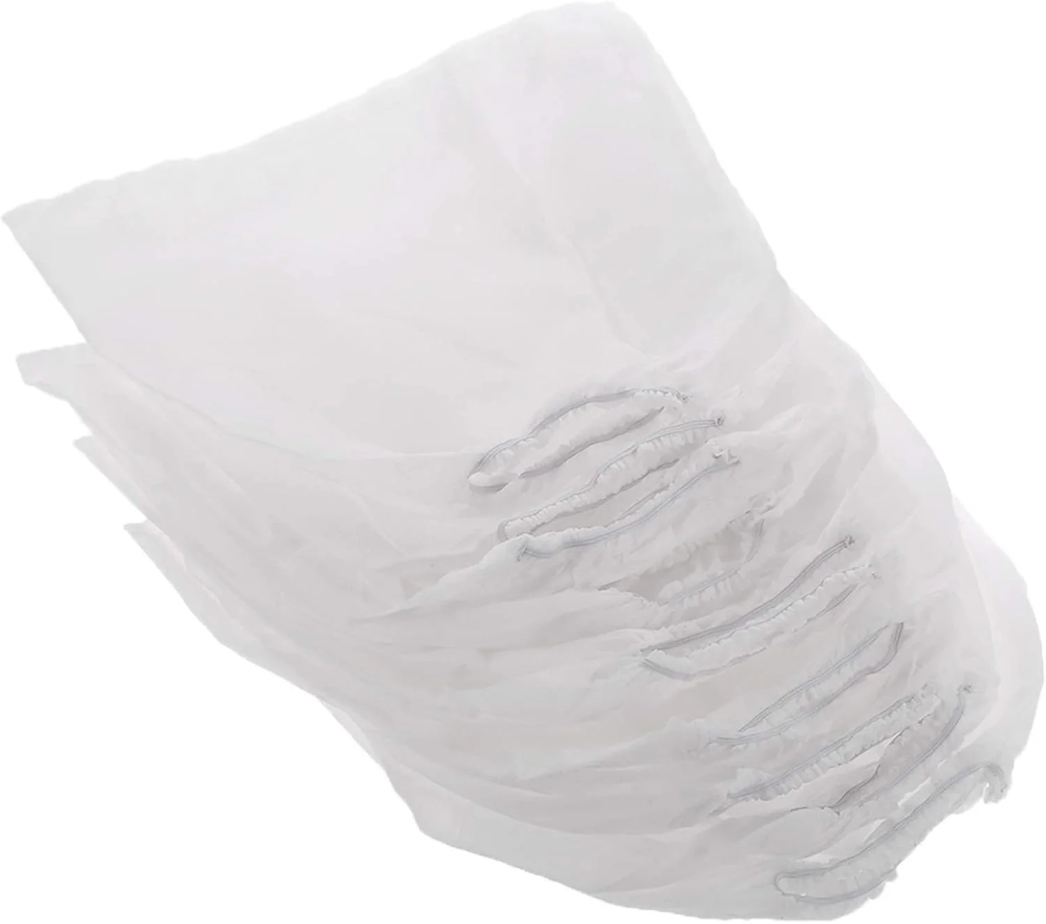 موریلیان - بسته 10 عددی کیسه های جایگزین غیر بافته سفید برای جمع کننده گرد و غبار ناخن، ابزار با کیفیت بالا برای سالن های آرایشی ناخن