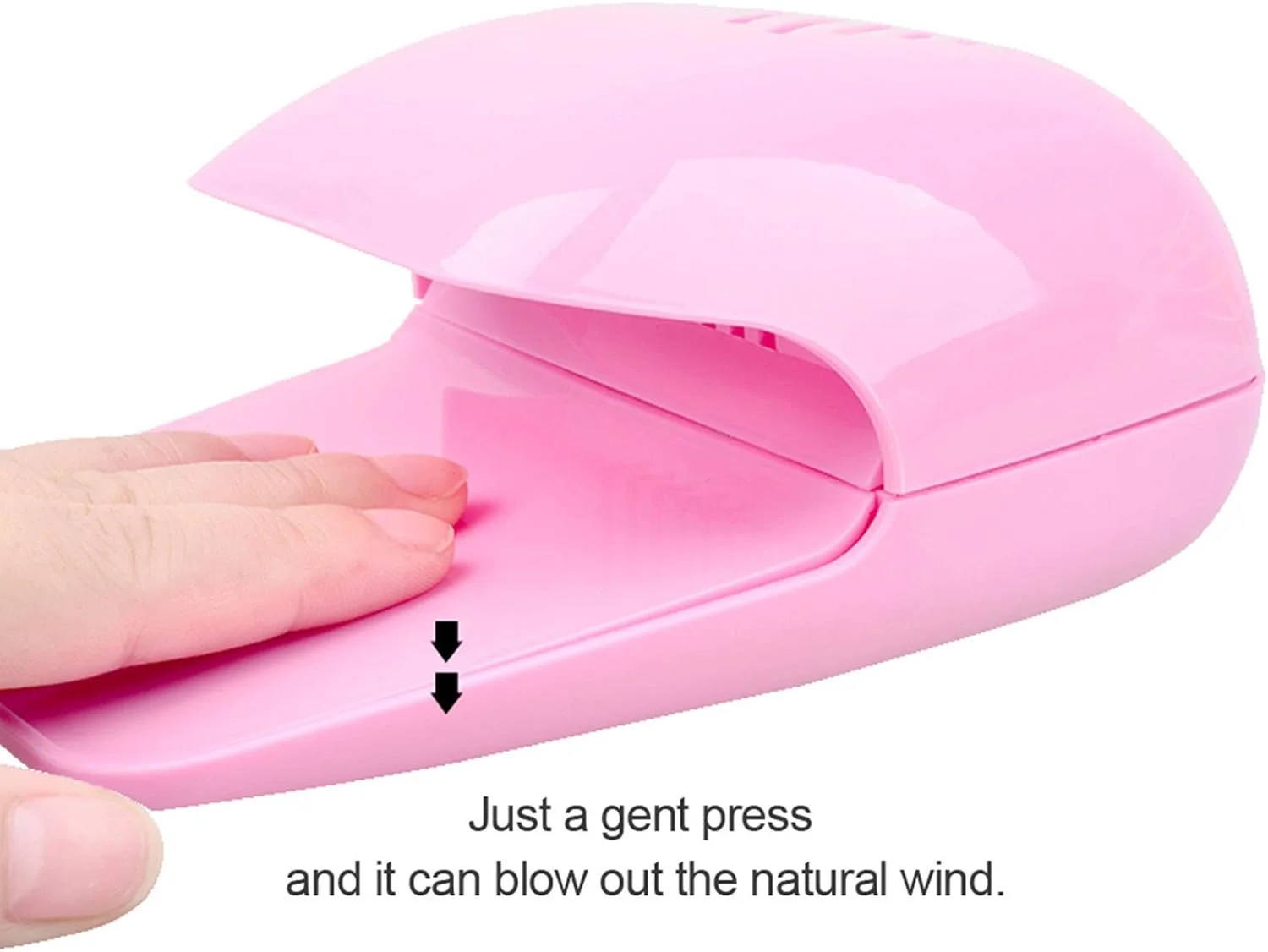 خشک کن لاک ناخن Fawoonu، فن خشک کن لاک ناخن قابل حمل کوچک، خنک کننده ناخن، ابزار طراحی ناخن