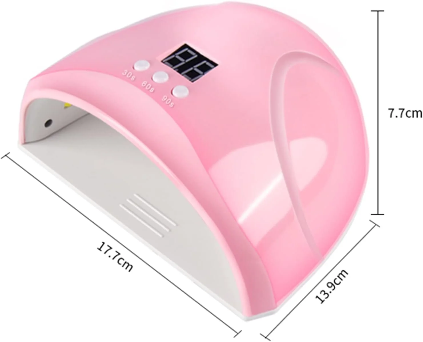 لامپ فتوتراپی ناخن Fawoonu، لامپ فتوتراپی ناخن 36 وات، القای هوشمند، مینی USB، خشک کن لاک ناخن