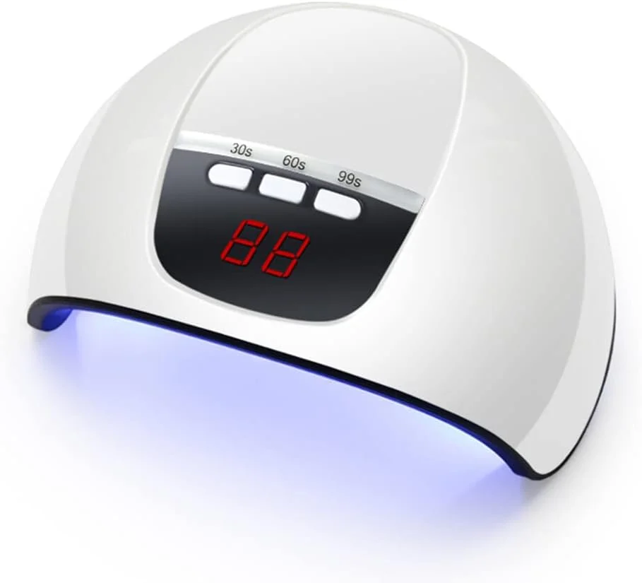 دستگاه خشک کن ناخن، چراغ UV 54 واتی Irovami، دستگاه کوچک خشک کن ناخن برای مانیکور ناخن، دستگاه زمان بندی ژل UV