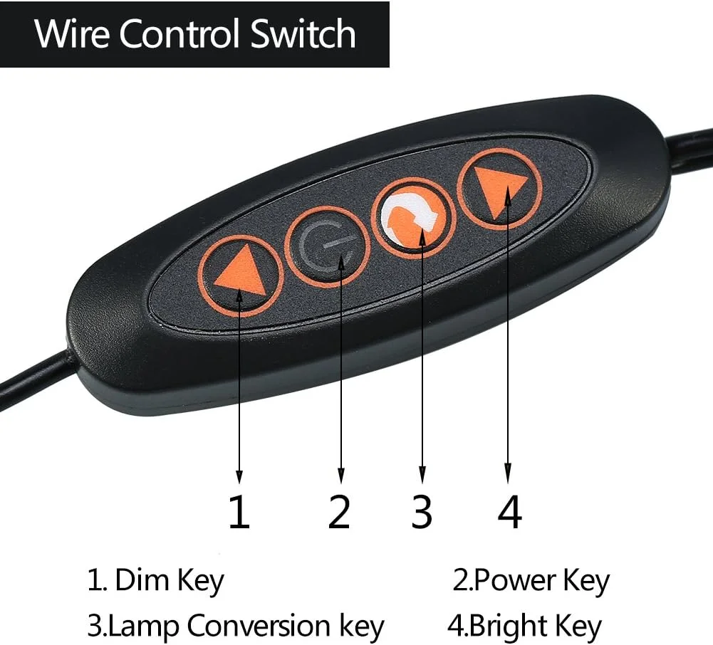 چراغ رومیزی ال ای دی 2 در 1 با گیره، چراغ های روشنایی برای میز ناخن، مانیکور، آرایش، استفاده در تخت، مطالعه، شلنگ فلزی انعطاف پذیر با رابط USB