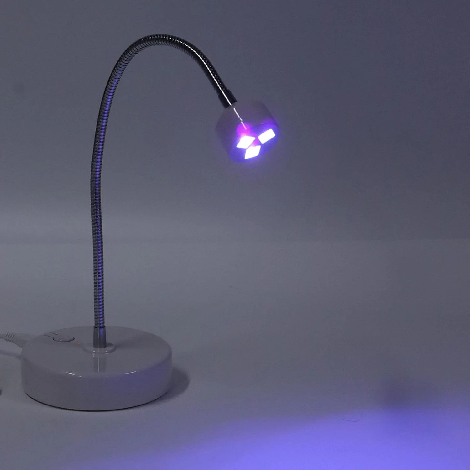 چراغ LED ناخن Jiawu UV، چراغ UV LED USB برای ناخن های ژلی، چراغ خشک کن سریع گردن غازی چرخان 360 درجه، خشک کن ناخن قابل حمل، چراغ خشک کننده ژل اکستنشن ناخن برای خانه، سالن