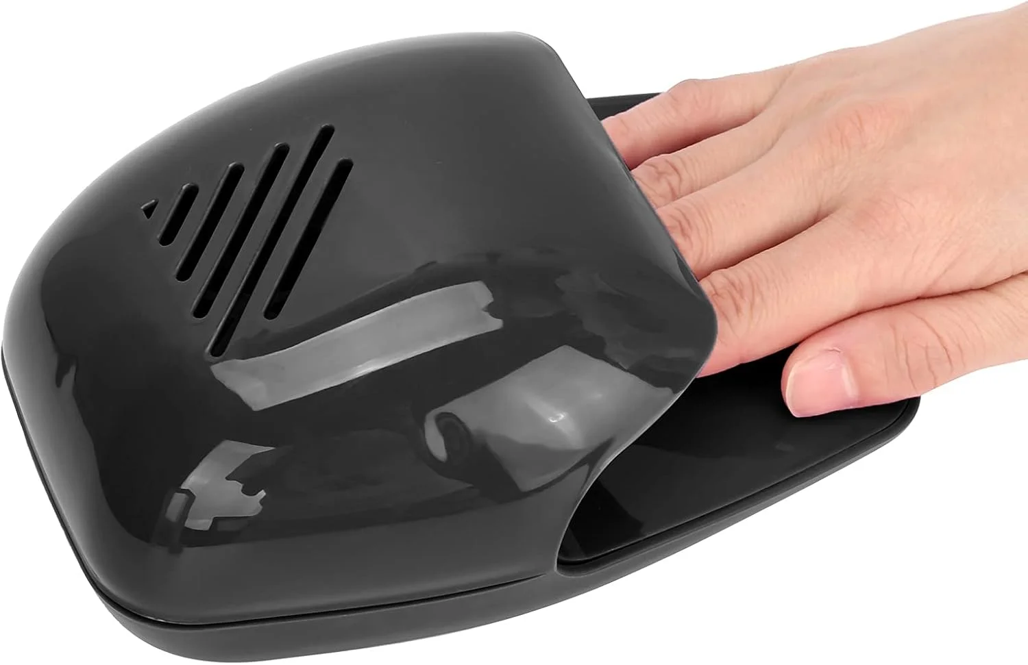 دستگاه خشک کن لاک ناخن، فن ناخن خانگی حرفه ای، خشک کن لاک قابل حمل، ابزار مانیکور (مشکی)