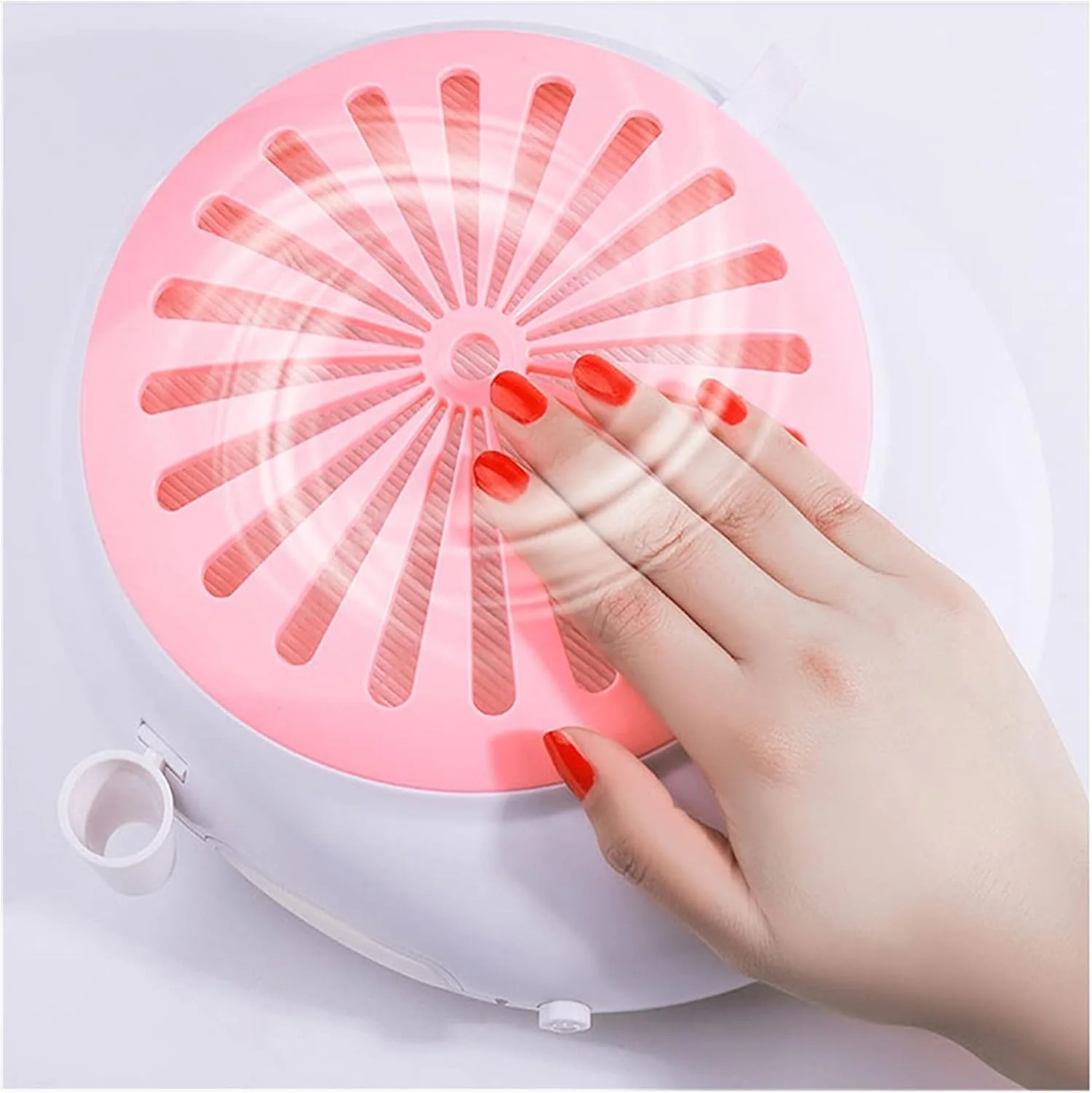 دستگاه جمع کننده گرد و غبار ناخن 80 وات، مکش قوی با کیسه/فیلتر جمع آوری گرد و غبار، جاروبرقی ناخن کم صدا، ابزار مانیکور برای استفاده در سالن و منزل (رنگ: سبز) (رنگ: Gr