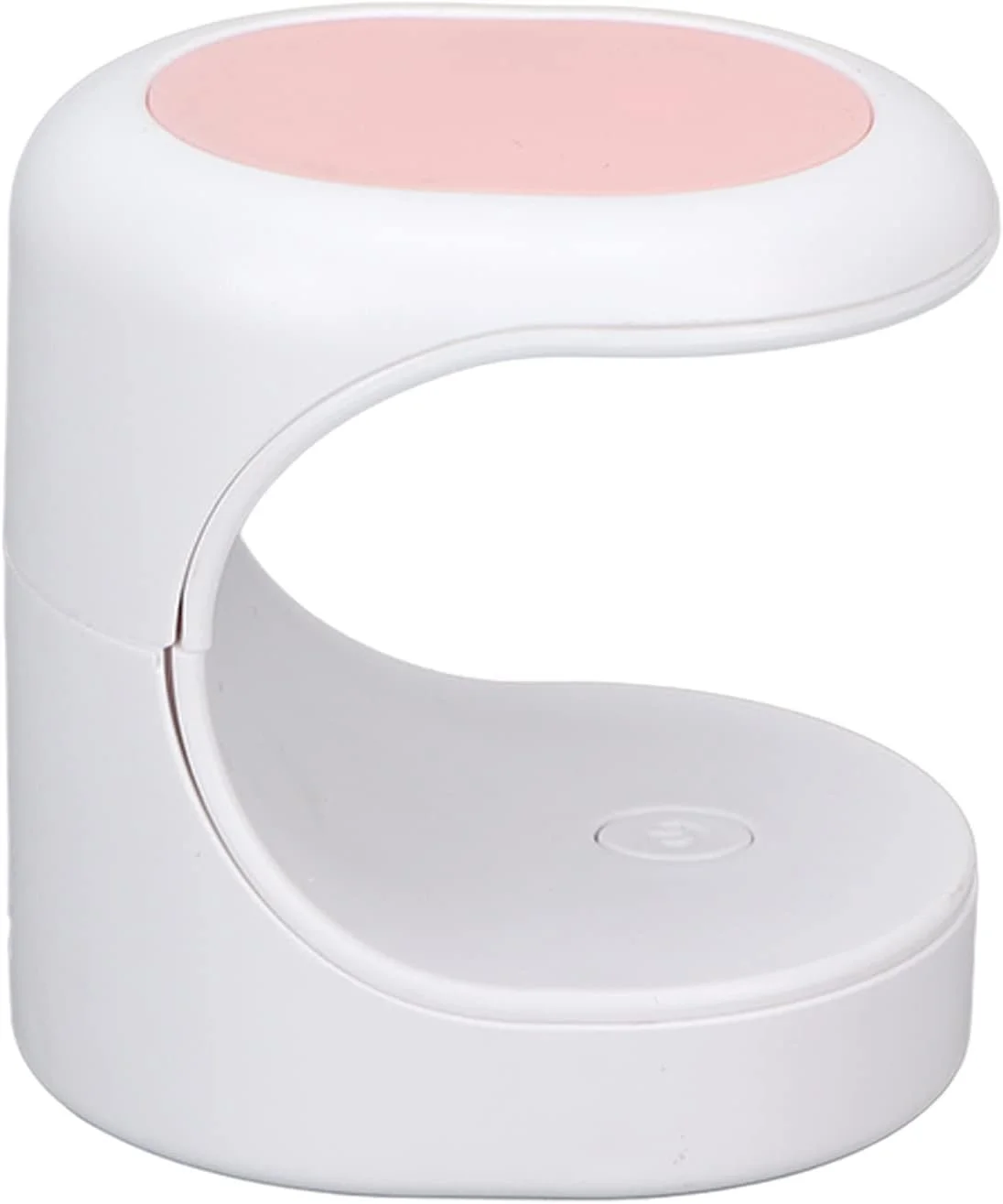دستگاه خشک کن لاک ناخن همراه با چراغ، صورتی، قابل حمل، مناسب برای استفاده در منزل