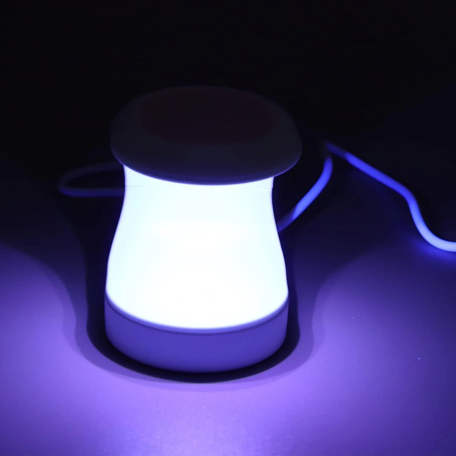 دستگاه خشک کن لاک ناخن همراه با چراغ، صورتی، قابل حمل، مناسب برای استفاده در منزل