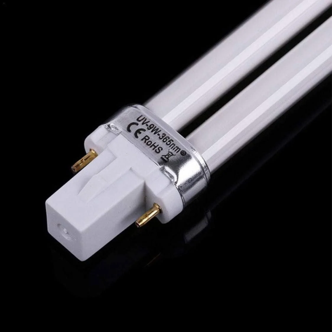 لامپ های خشک کن ناخن، 4 عدد لامپ جایگزین 9 واتی یو شکل، لامپ های بادوام و کاربردی برای خشک کن ناخن