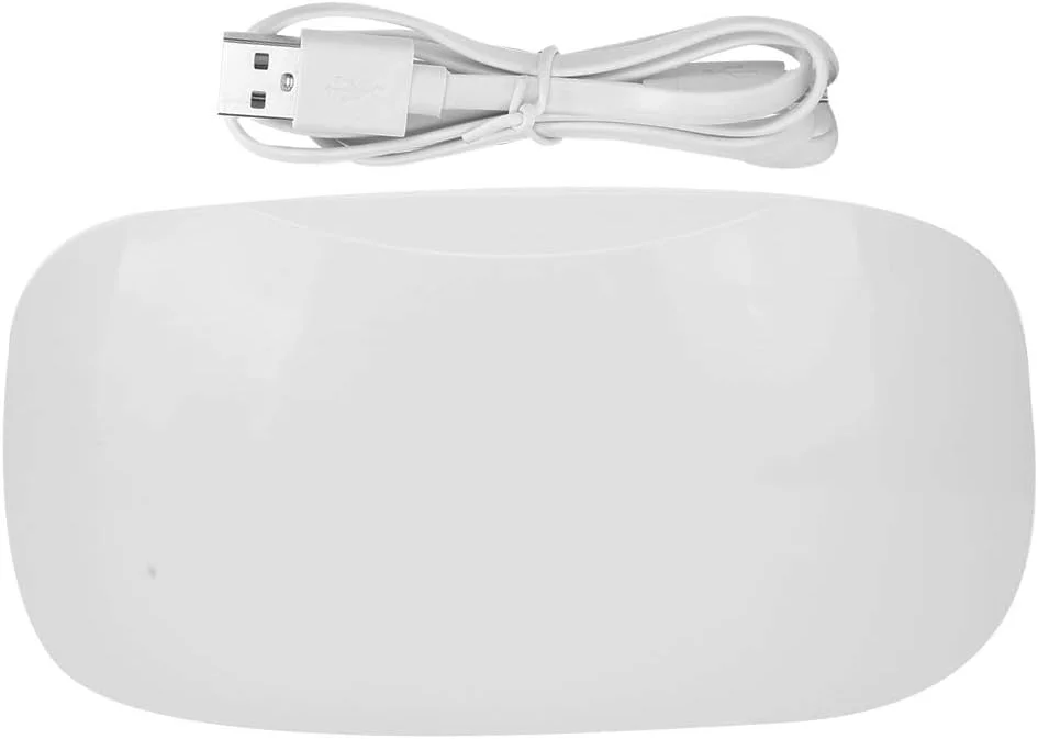 چراغ LED کوچک ناخن، خشک کن قابل حمل ناخن، نور خشک کننده ژل، ابزار کوچک و سریع مانیکور