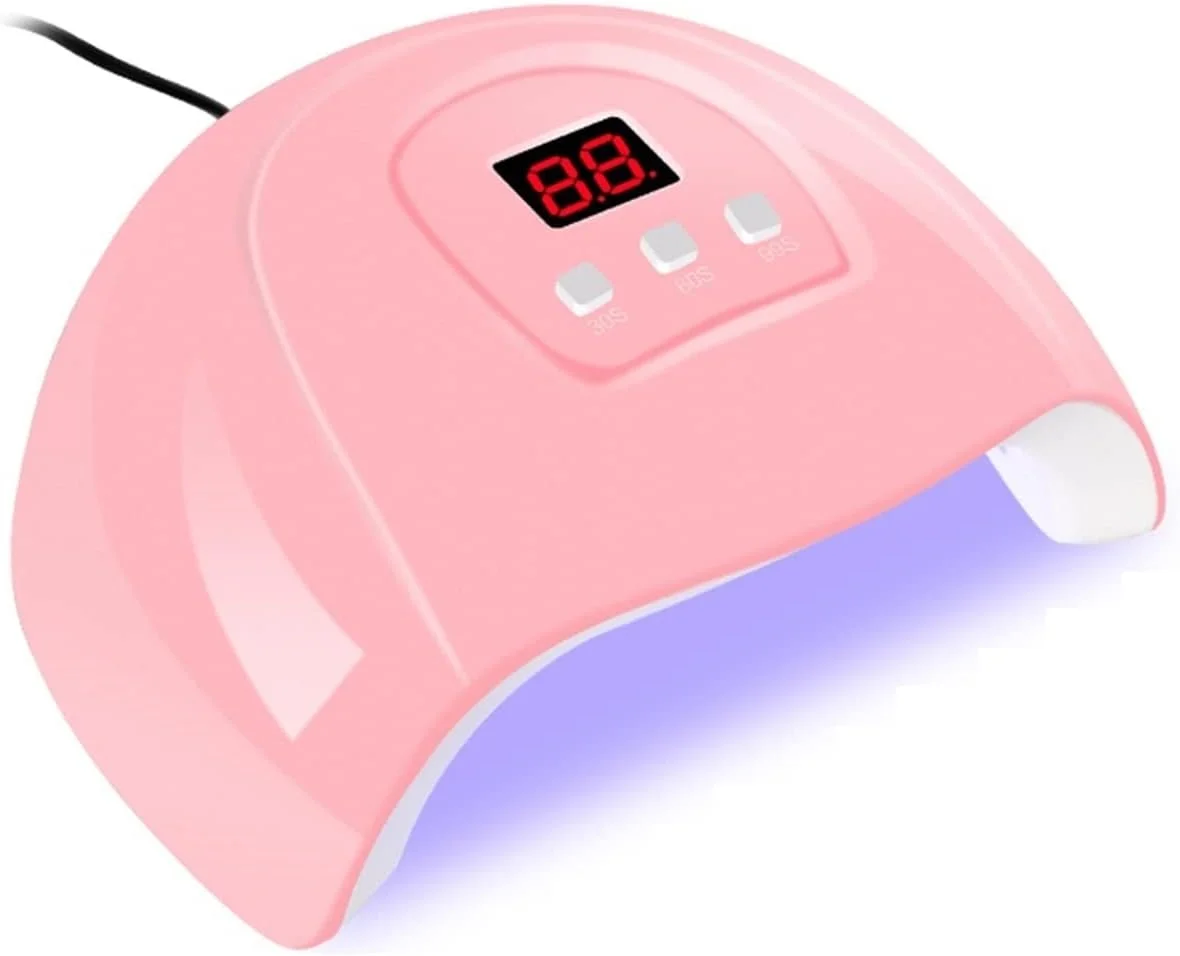 دستگاه خشک کن لاک ناخن نئوشی مدل 132W/54W/36W با توان بالا، لامپ ژلی UV، خشک کن سریع ناخن با فضای بزرگ، تایمر و سنسور هوشمند، ابزار ناخن، لامپ ژلی UV-LED (رنگ: X4، سایز: 1)